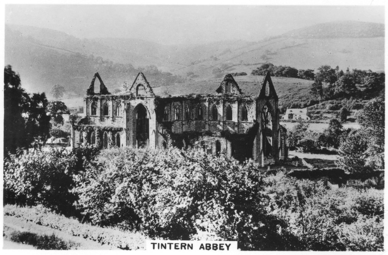 Tintern Abbey, Monmouthshire, Wales, 1937 door Unbekannt