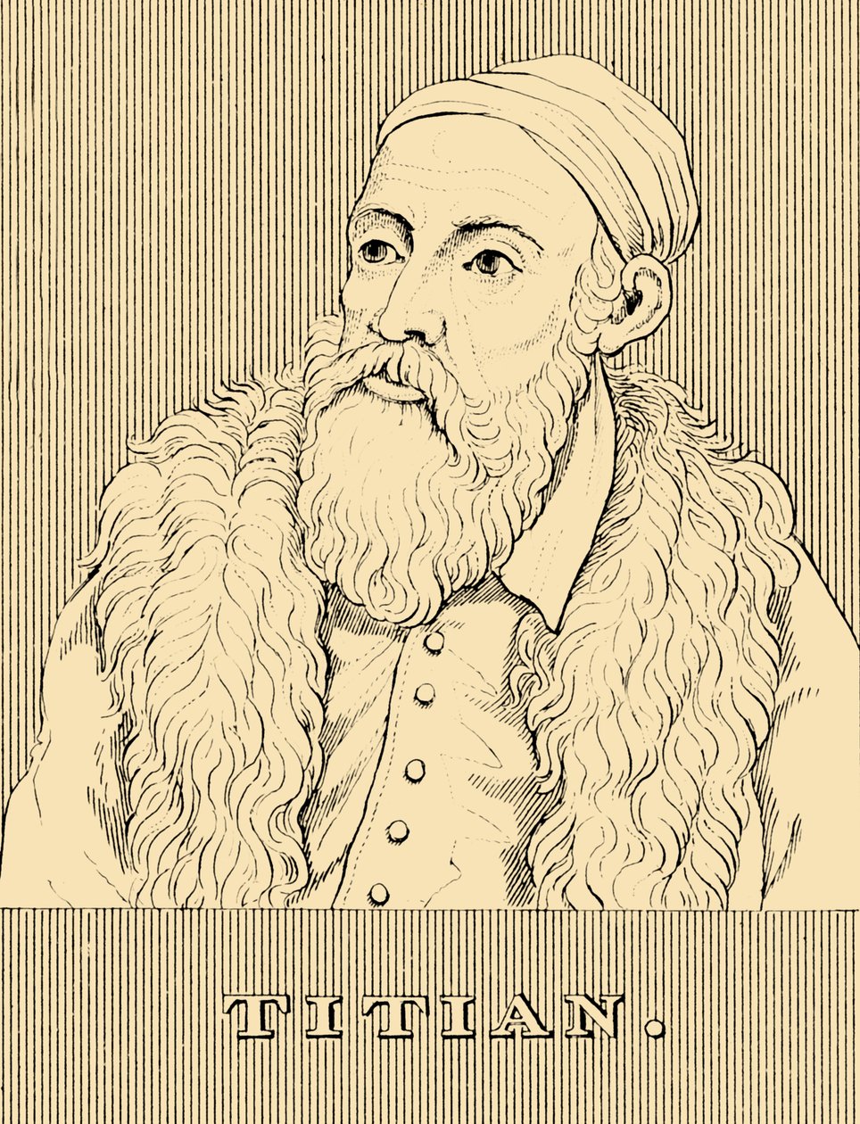 Titiaan door Unbekannt