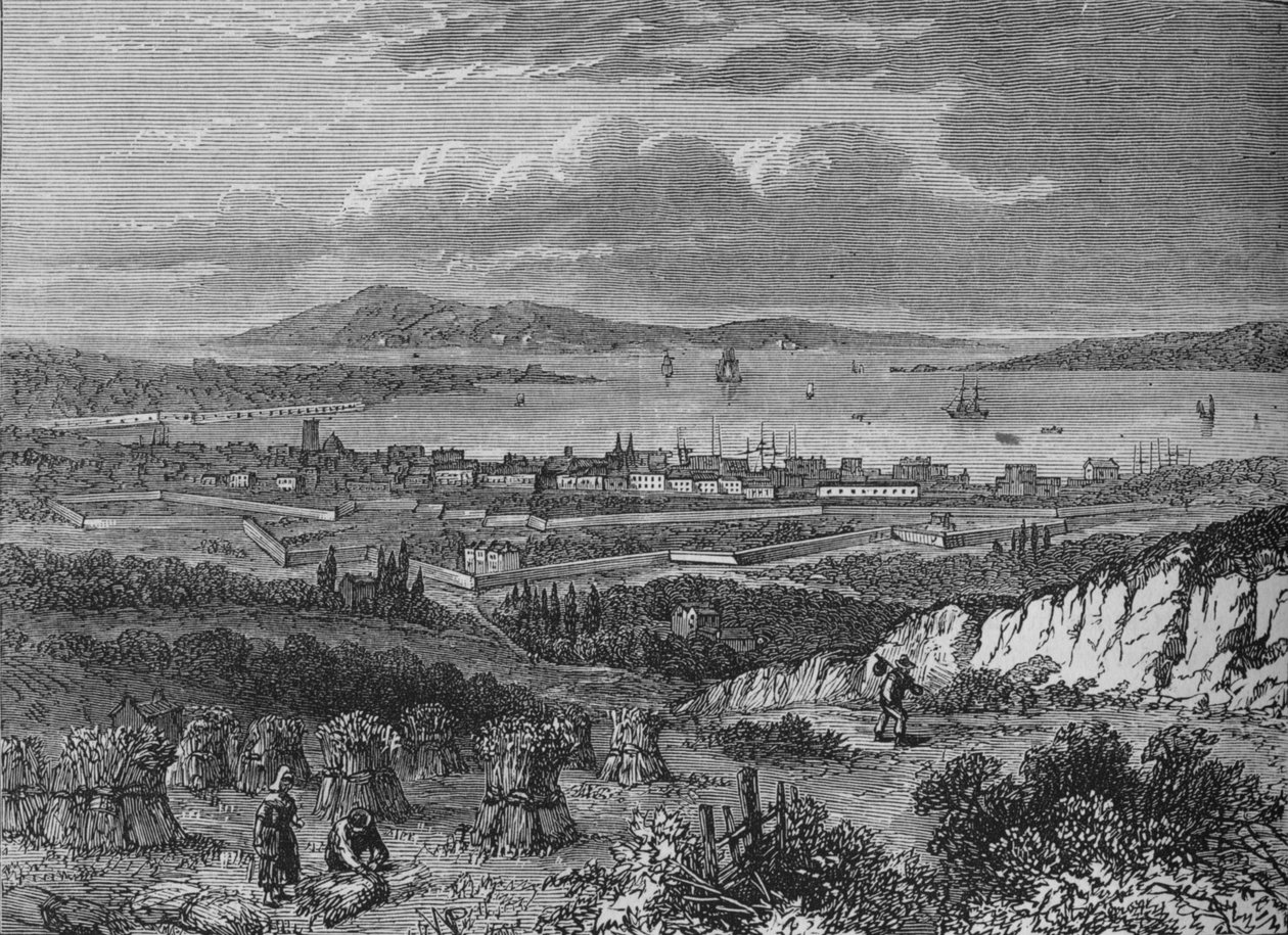 Toulon, ca. 1880 door Unbekannt