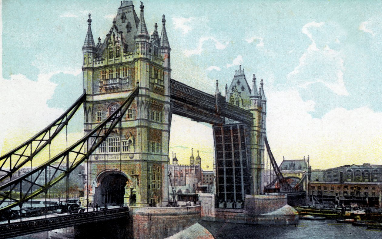 Tower Bridge, Londen, 20e eeuw door Unbekannt