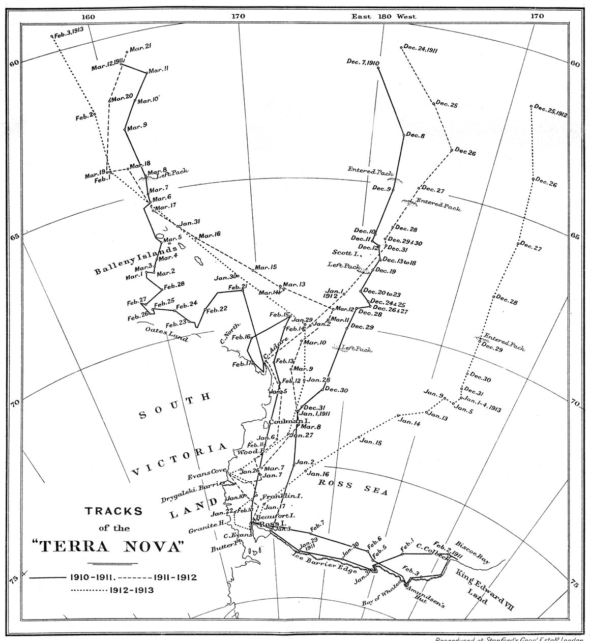 Sporen van de Terra Nova, 1910-1913, 1913 door Unbekannt
