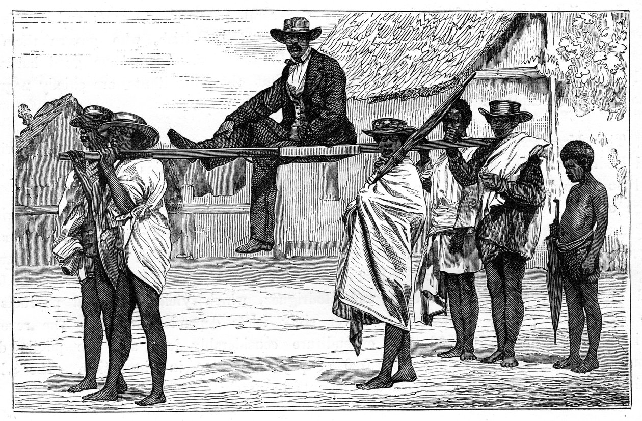 Reizen in Madagaskar, ca. 1890 door Unbekannt