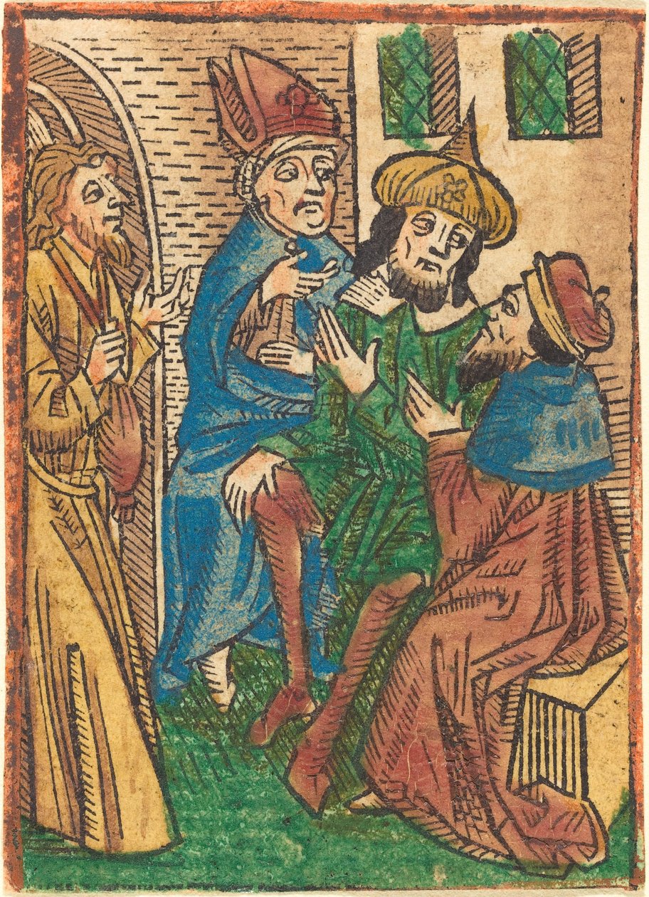 Het Verraad van Judas door Unbekannt