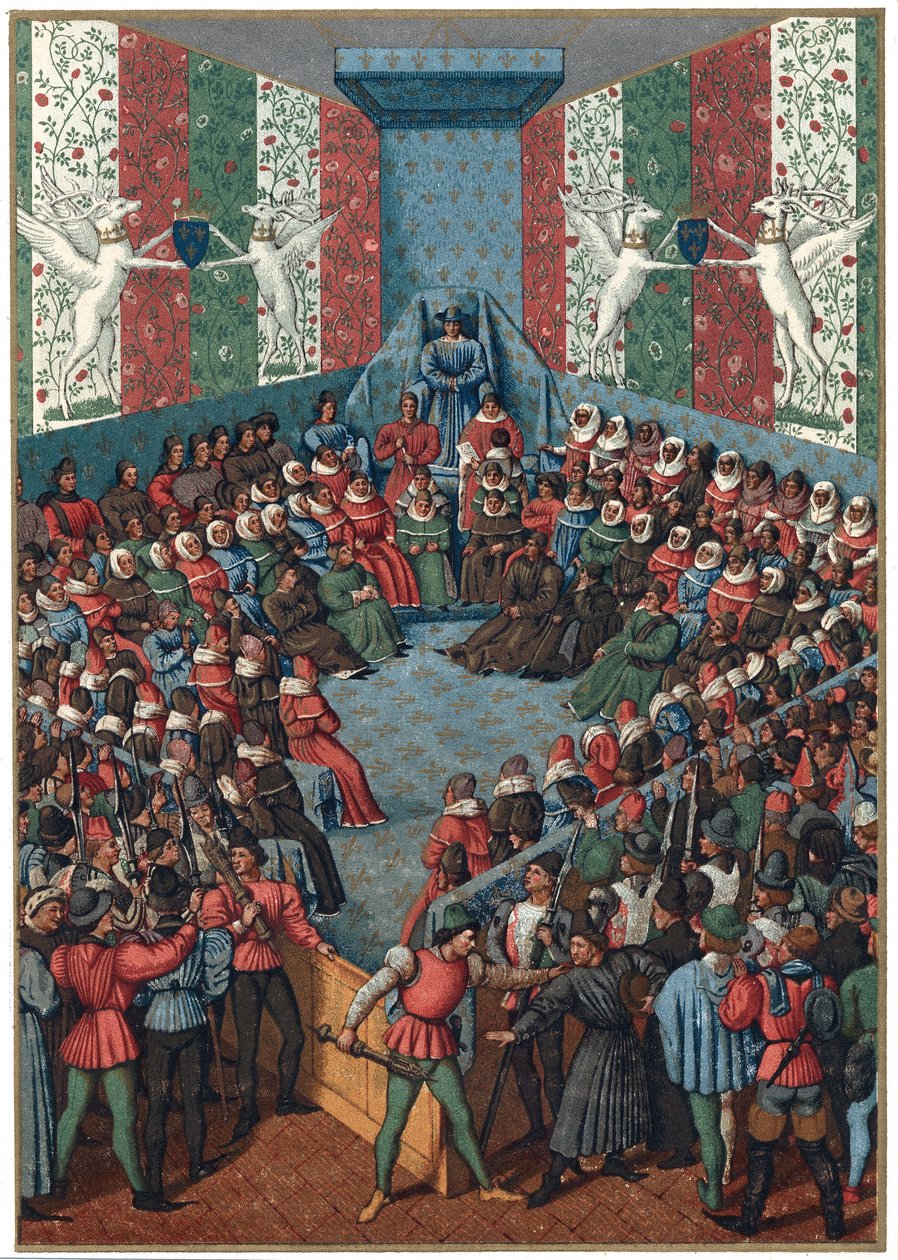 Proces van Jean II, hertog van Alençon, 1458 door Unbekannt