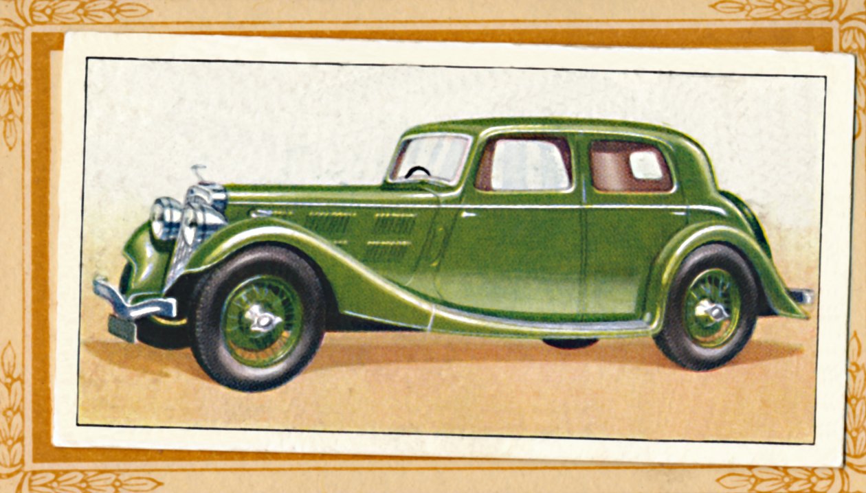 Triumph-Gloria Two-Litre Vitesse Saloon, c1936 door Unbekannt