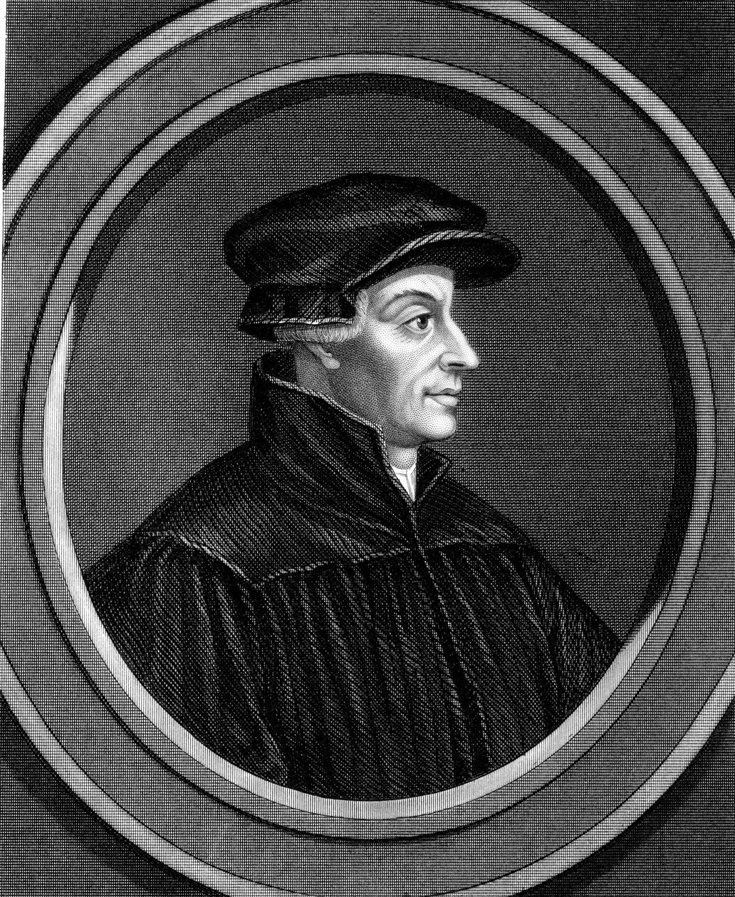 Ulrich Zwingli, Zwitserse Reformatie godgeleerde, ca. 1530 door Unbekannt
