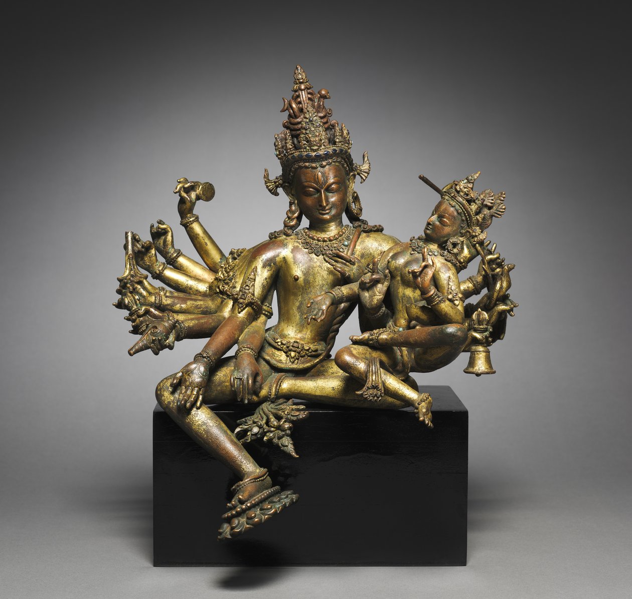Uma-Maheshvara, 1300s door Unbekannt