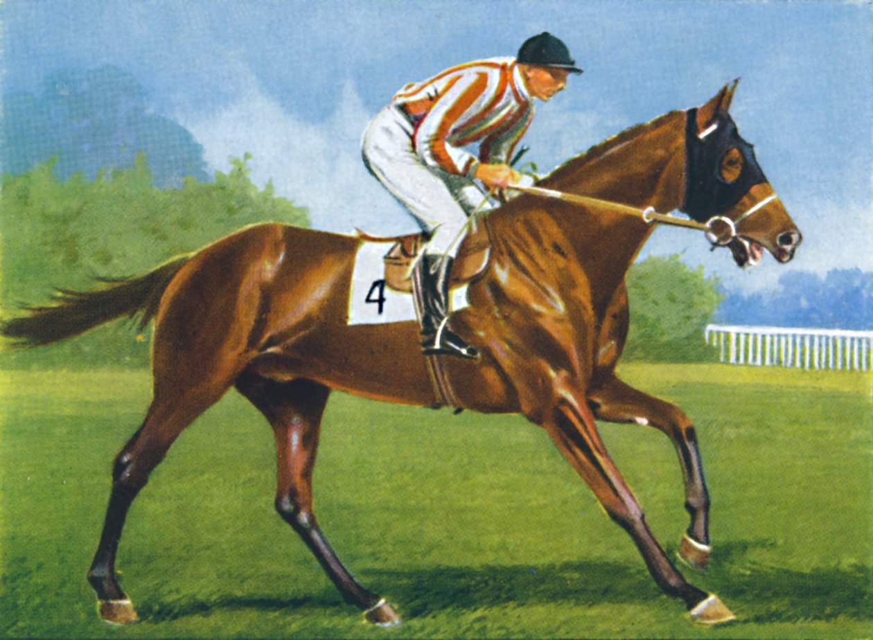 Onbreekbaar, Jockey: P. Beasley, 1939 door Unbekannt