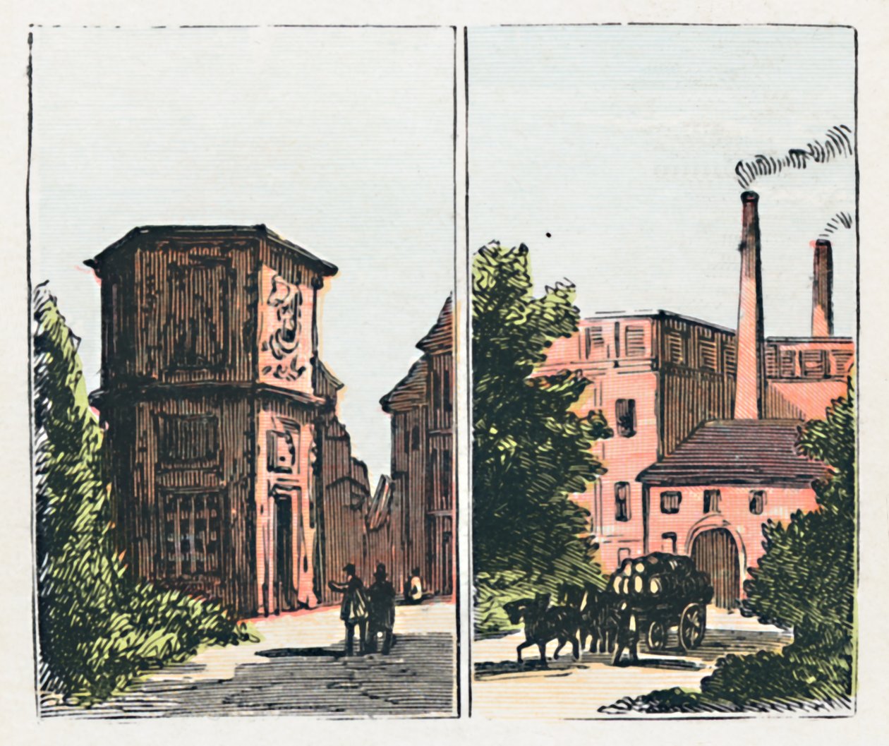 Uxbridge, ca. 1910 door Unbekannt