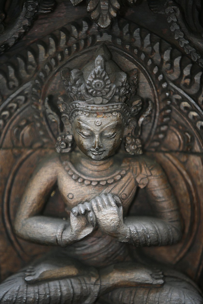 Vairochana, vijfde Boeddha, Kathmandu, Nepal door Unbekannt