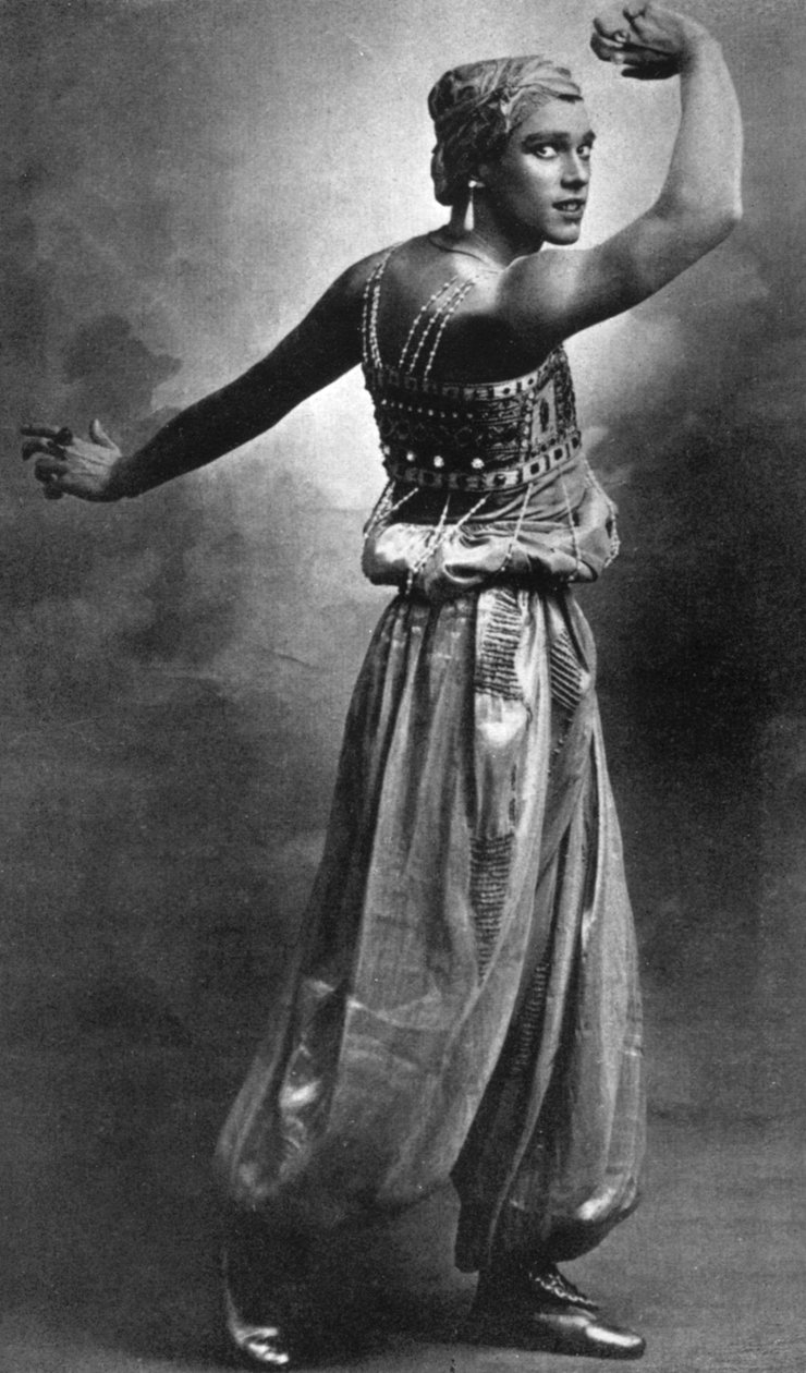 Vaslav Nijinsky, Russische balletdanser en choreograaf door Unbekannt
