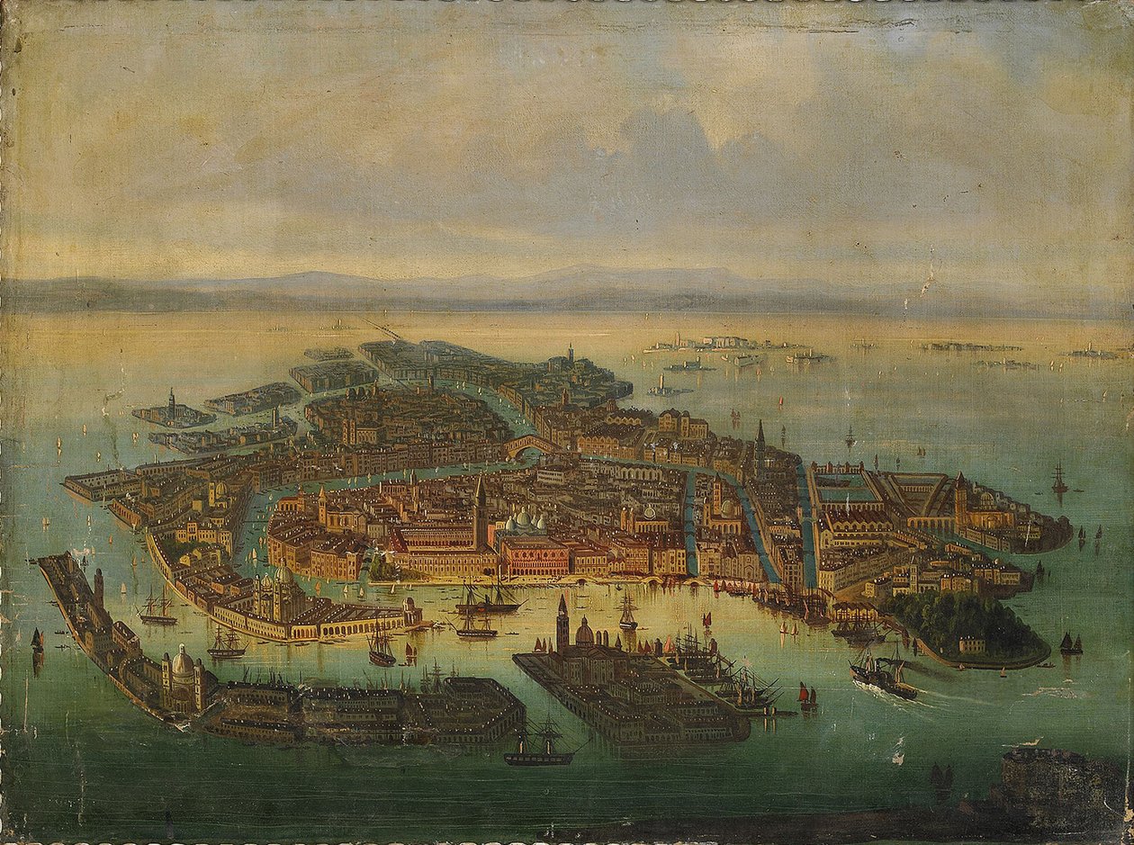 Venetië, 1800 door Unbekannt