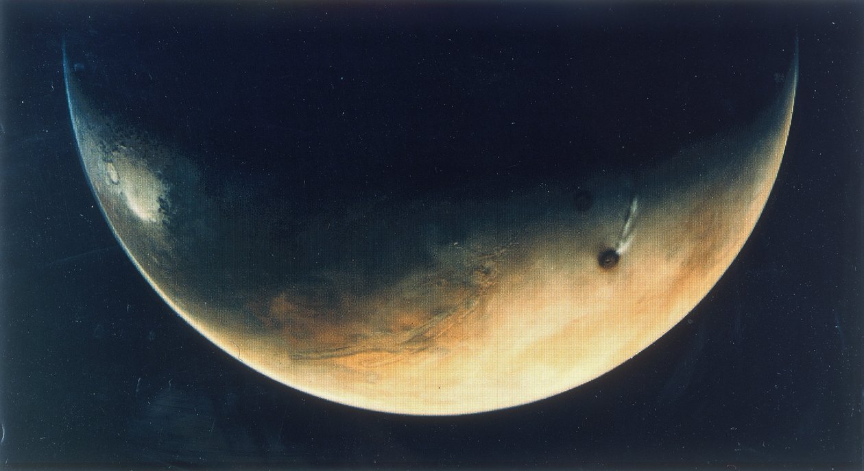 Uitzicht op Mars, augustus 1976 door Unbekannt