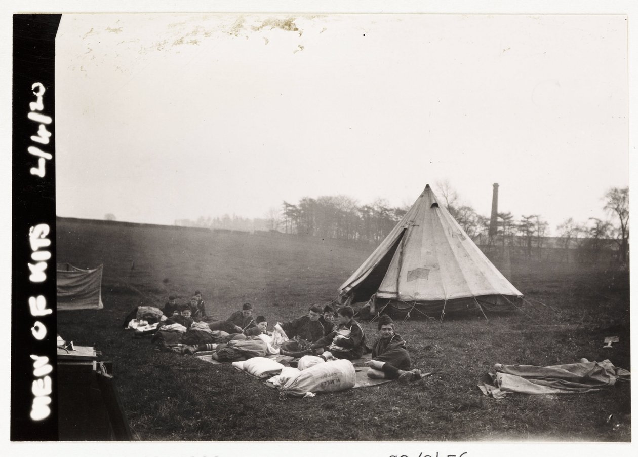 Uitzicht op kits, ca. 1920 door Unbekannt