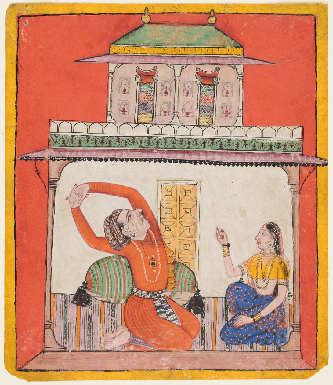 Vighada Raga van Sri, ca. 1700 door Unbekannt