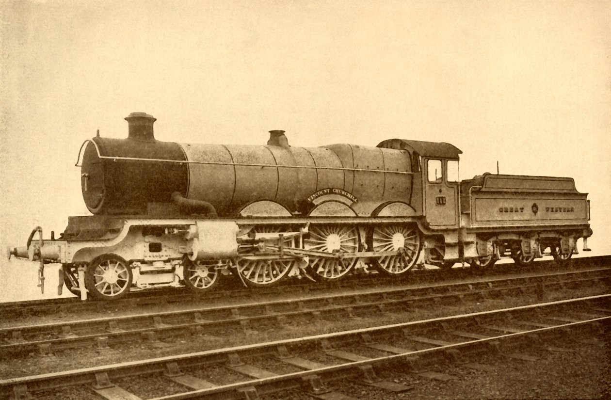 Burggraaf Churchill 4-6-0, 1930 door Unbekannt