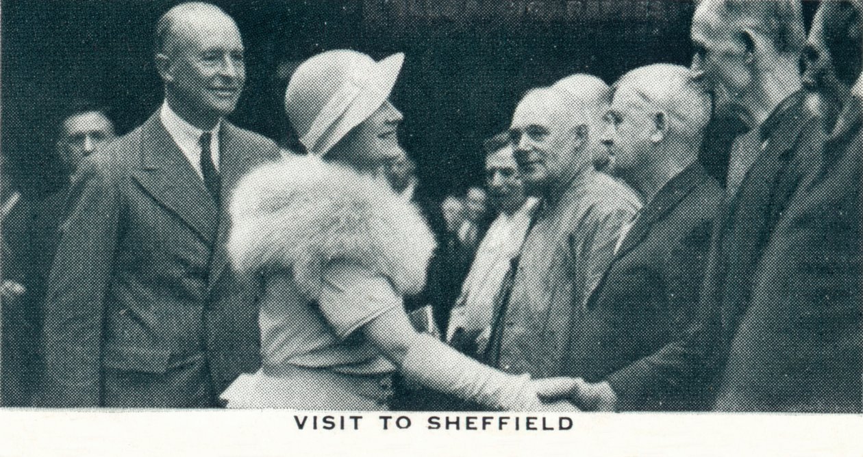 Bezoek aan Sheffield, 1934-1937 door Unbekannt