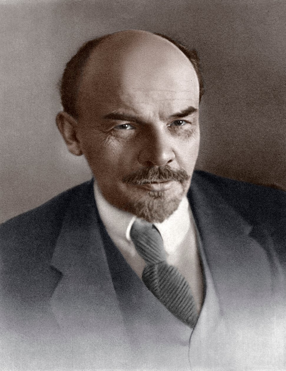 Vladimir Iljitsj Oeljanov Lenin, Russische bolsjewistische revolutionair door Unbekannt