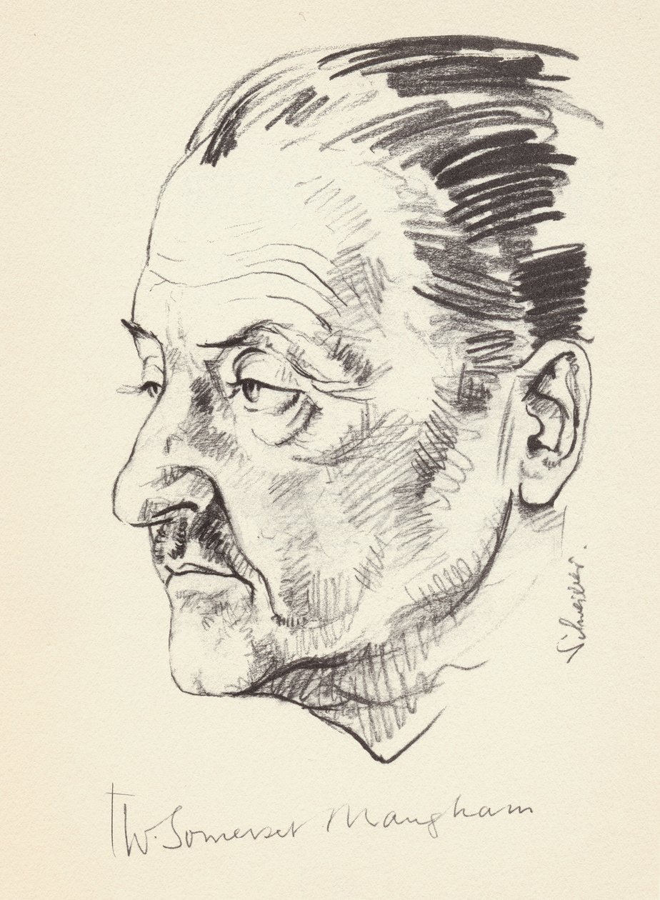 W Somerset Maugham, Britse auteur door Unbekannt