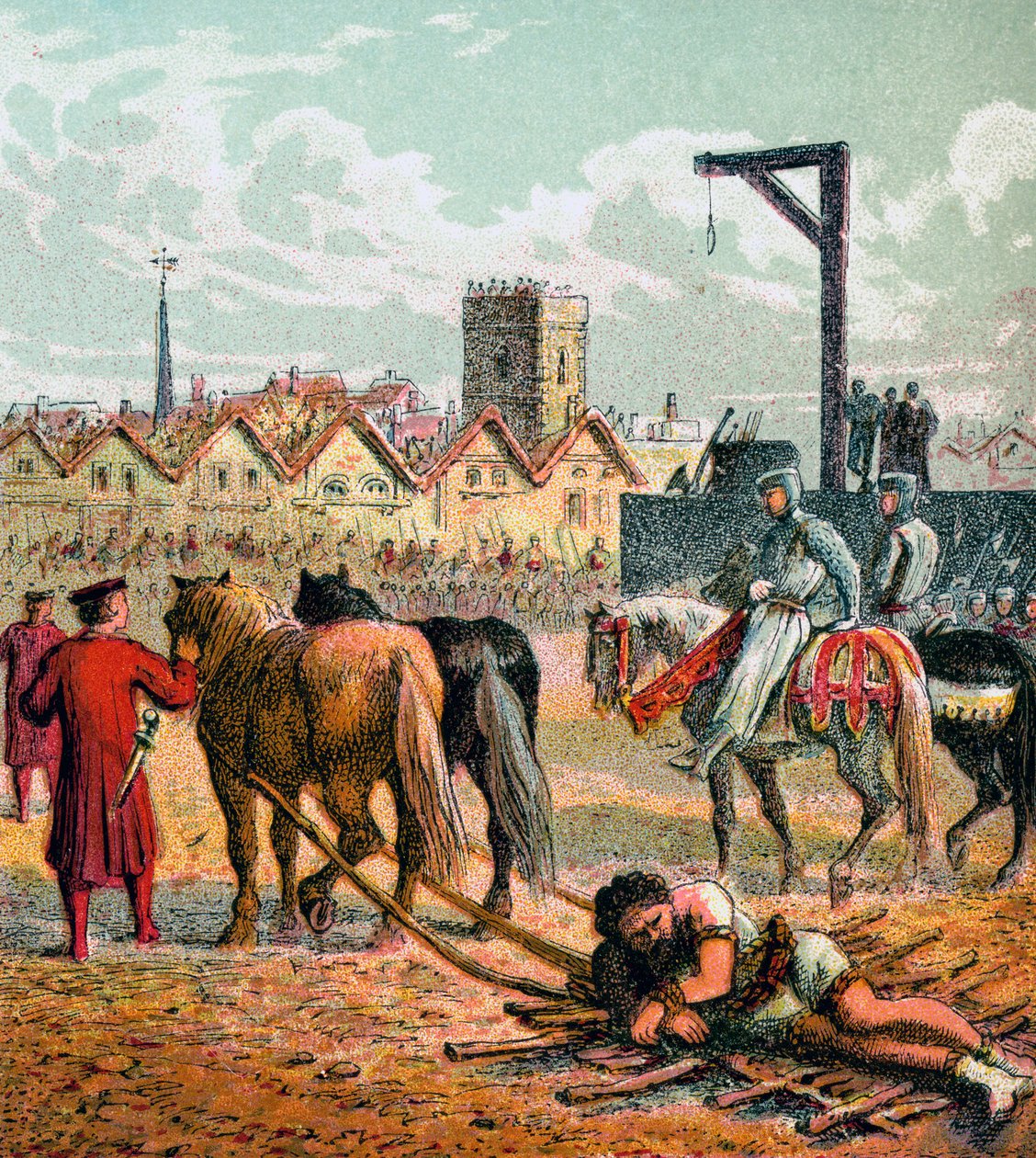 Wallace geëxecuteerd, 1305, c1850 door Unbekannt