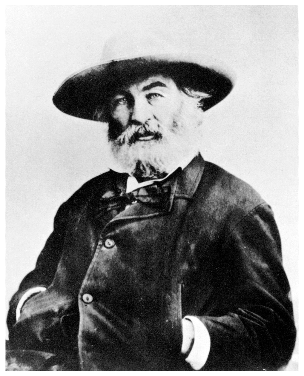 Walt Whitman, Amerikaanse dichter, ca. 1866 1955 door Unbekannt