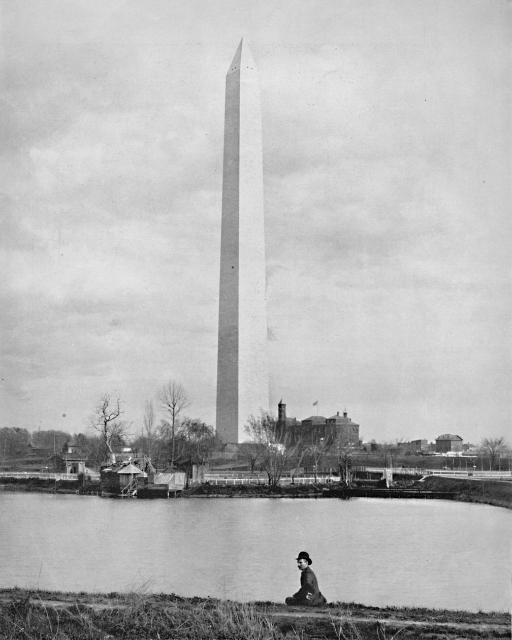 Washington Monument, Washington D.C., c1897 door Unbekannt