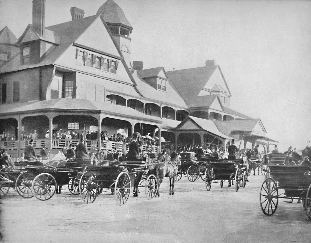 Washington Park Club, Chicago, Ill., ca. 1897 door Unbekannt