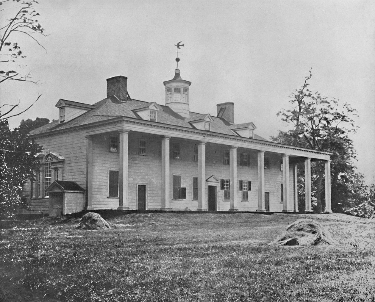 Washingtons Huis, Mount Vernon, Virginia, c1897 door Unbekannt