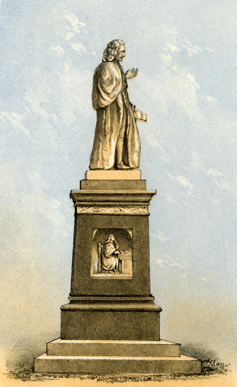 Watts Memorial, eind 19e eeuw door Unbekannt