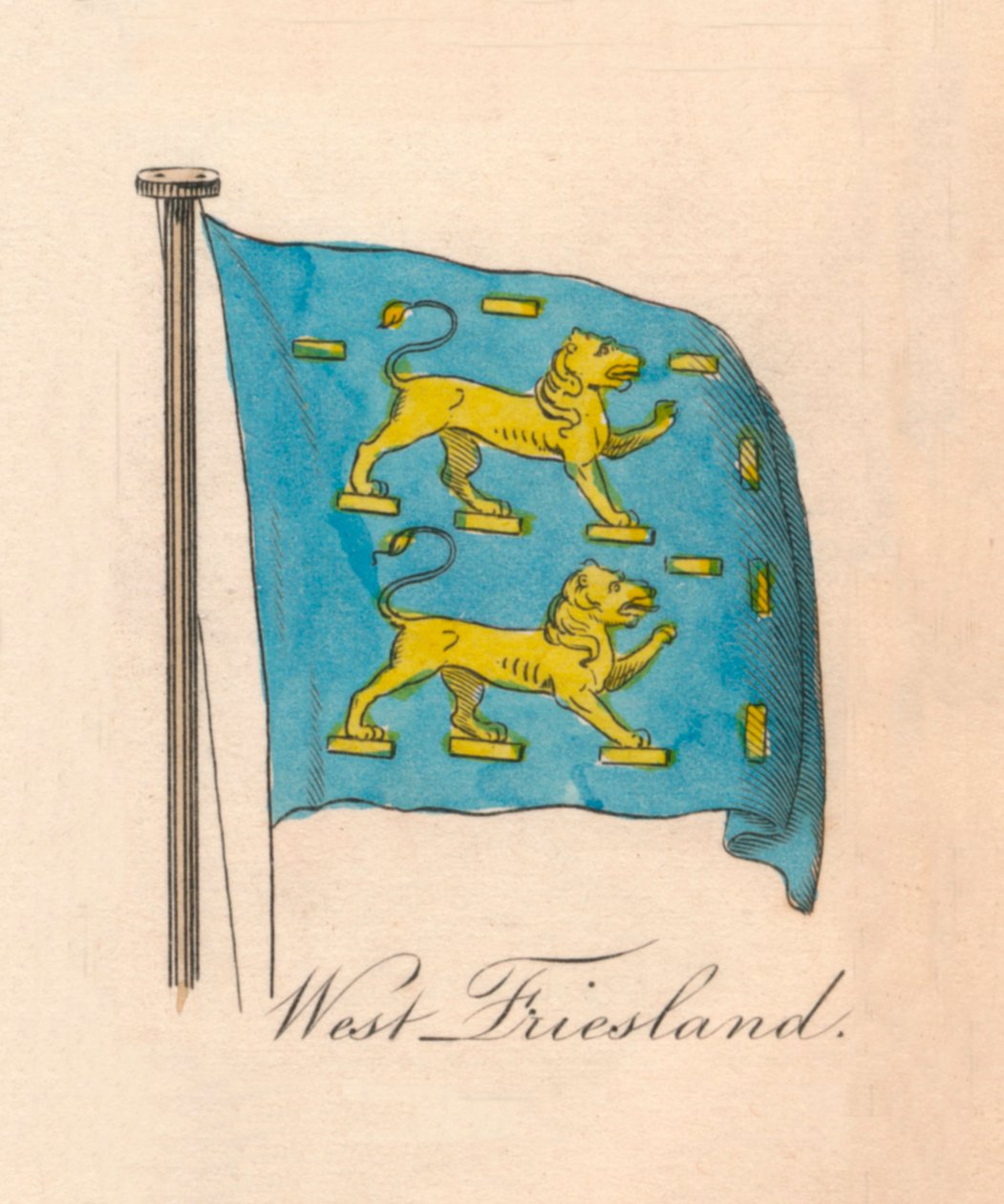 West-Friesland, 1838 door Unbekannt