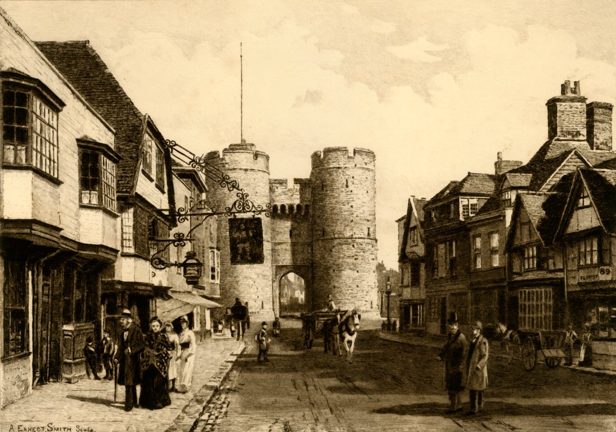Westgate, Canterbury door Unbekannt