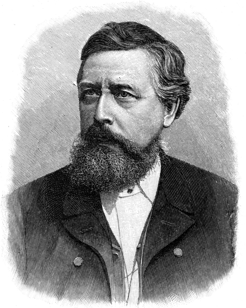 Wilhelm Liebknecht, 19e eeuwse Duitse sociaaldemocraat, 1903 door Unbekannt