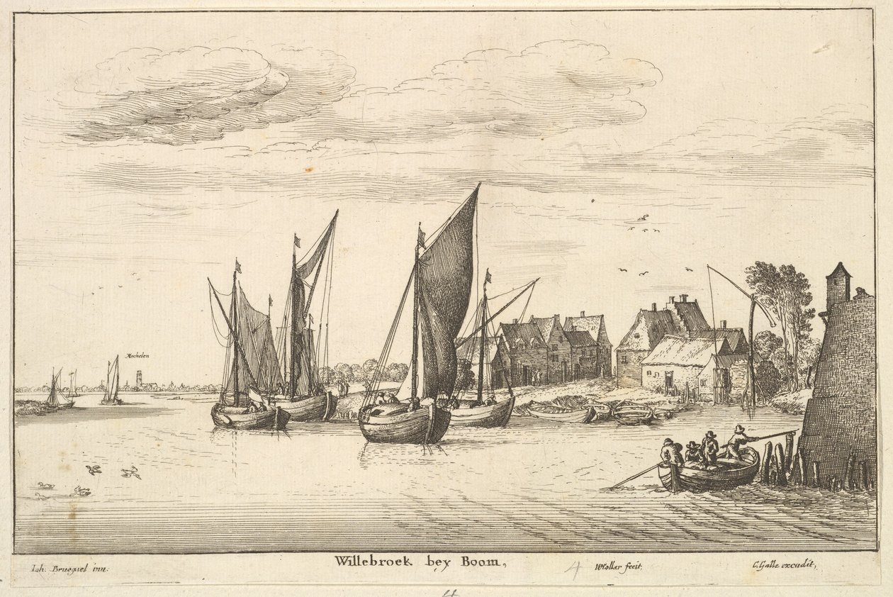 Willebroeck bij Boom, 1651 door Unbekannt