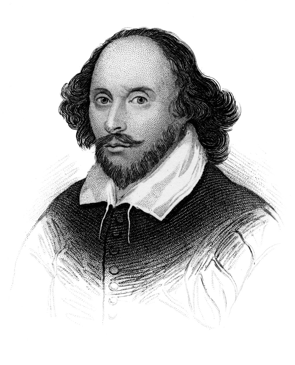 William Shakespeare, Engelse dichter en toneelschrijver door Unbekannt