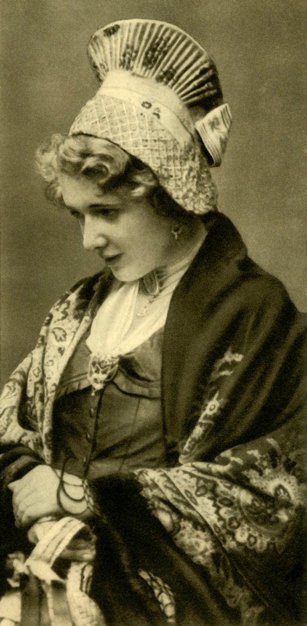 Vrouw in traditionele klederdracht, Neder-Oostenrijk, ca. 1935 door Unbekannt