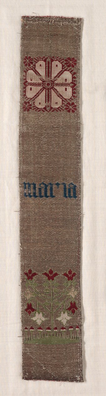 Geweven Band, 1300s - 1400s door Unbekannt