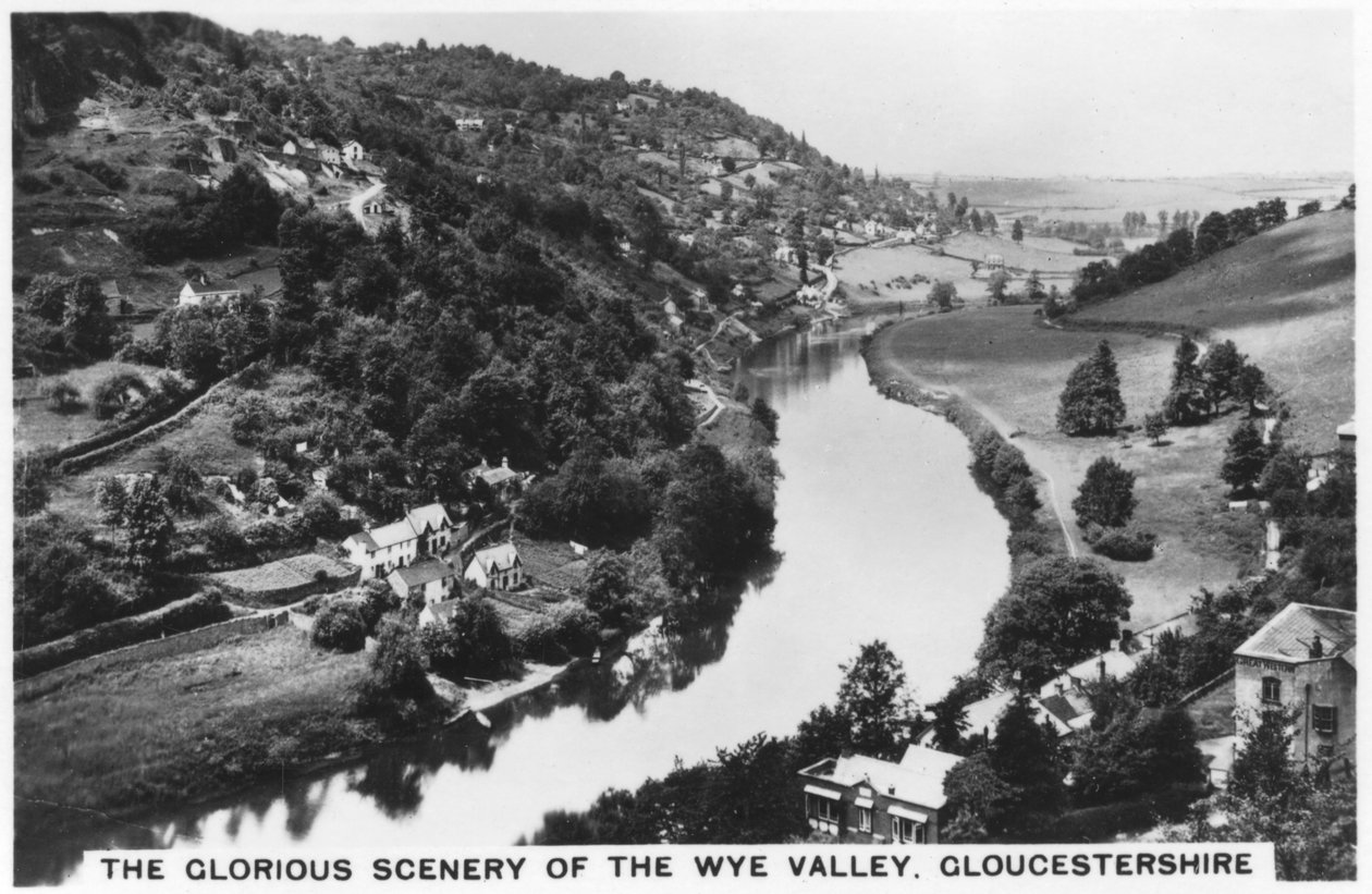 Wye Valley, Gloucestershire, 1936 door Unbekannt