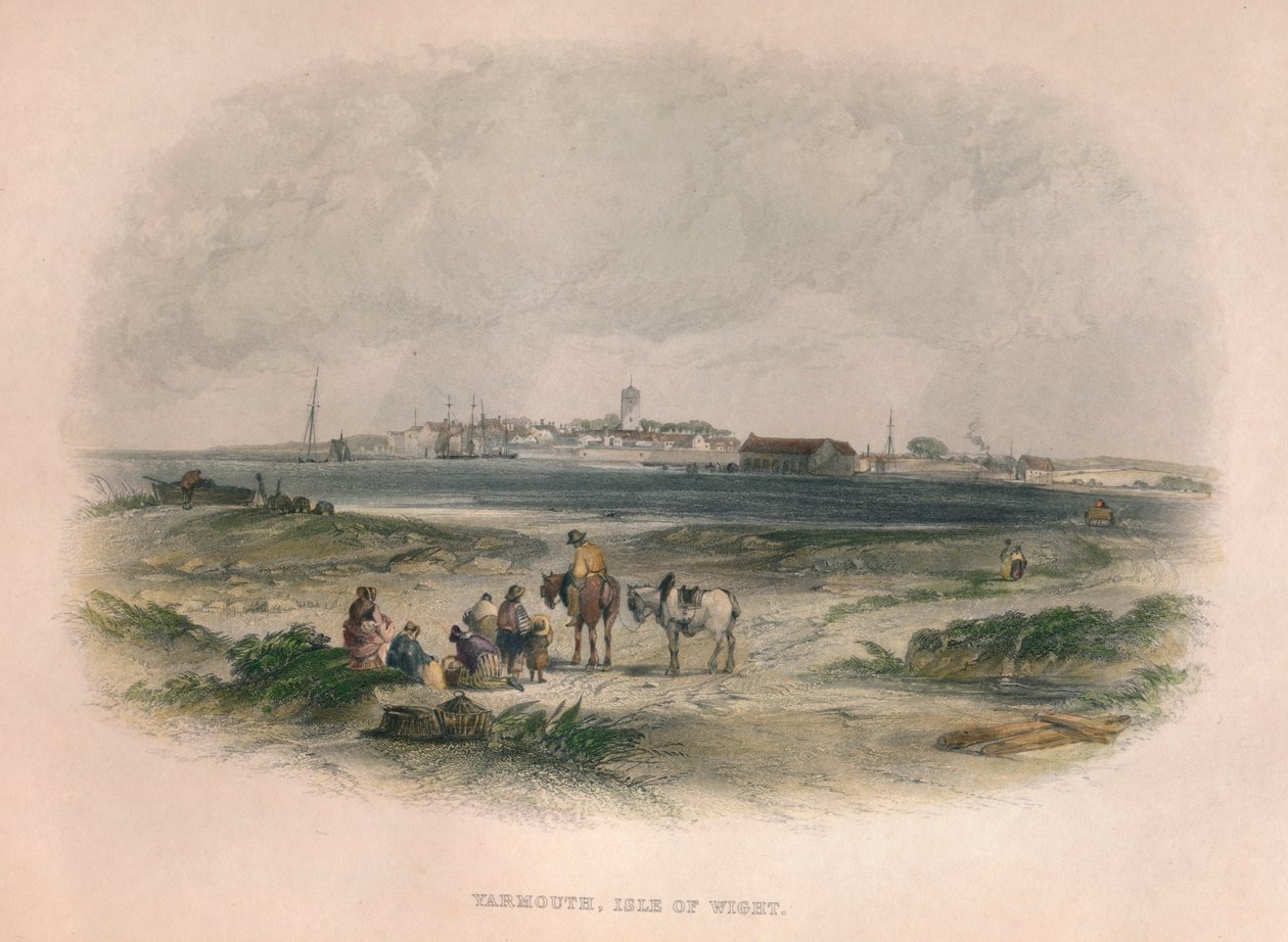 Yarmouth, Isle of Wight, 19e eeuw door Unbekannt