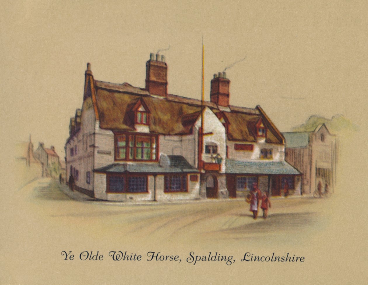 Ye Olde White Horse, Spalding, Lincolnshire, 1939 door Unbekannt