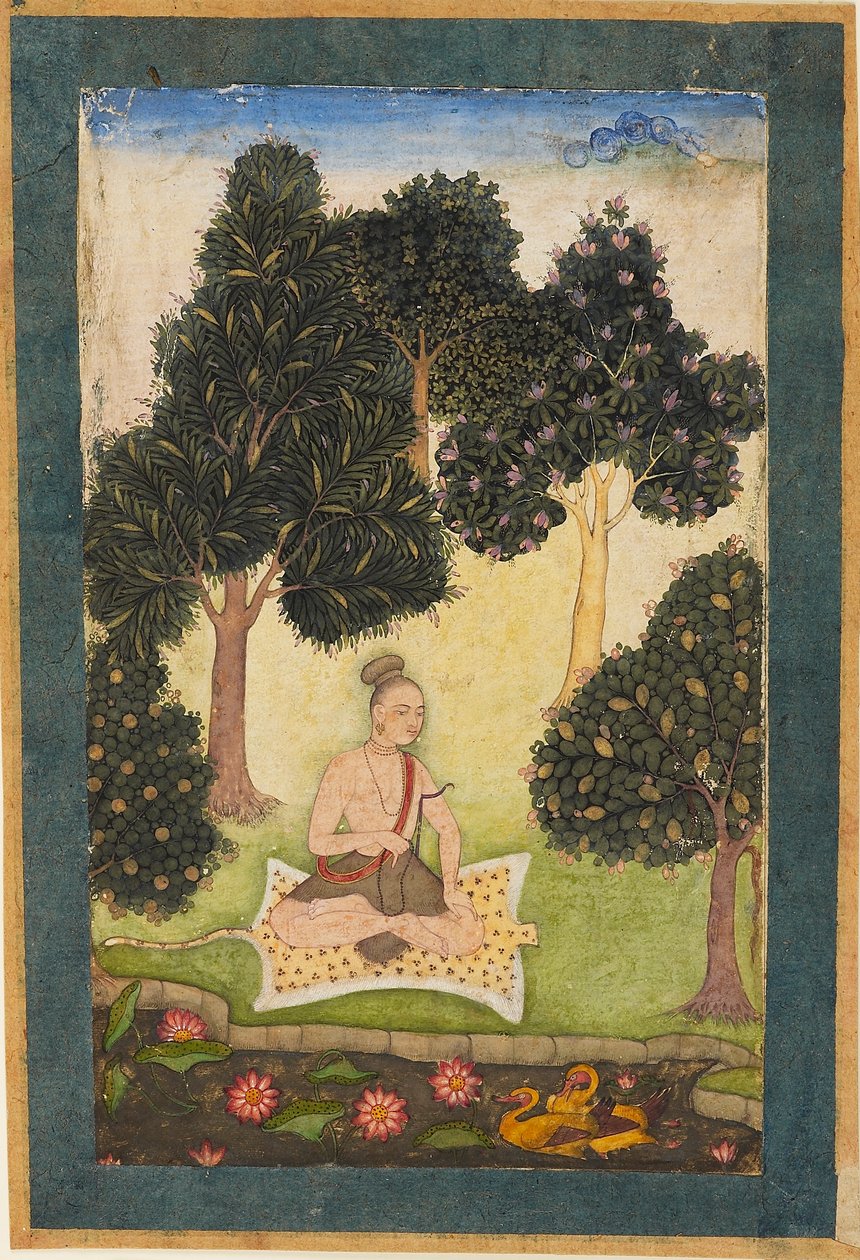 Yogini in het bos, ca. 1620 door Unbekannt