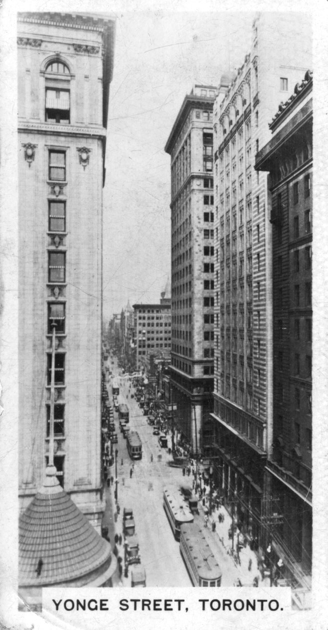 Young Street, Toronto, Canada, c1920s door Unbekannt
