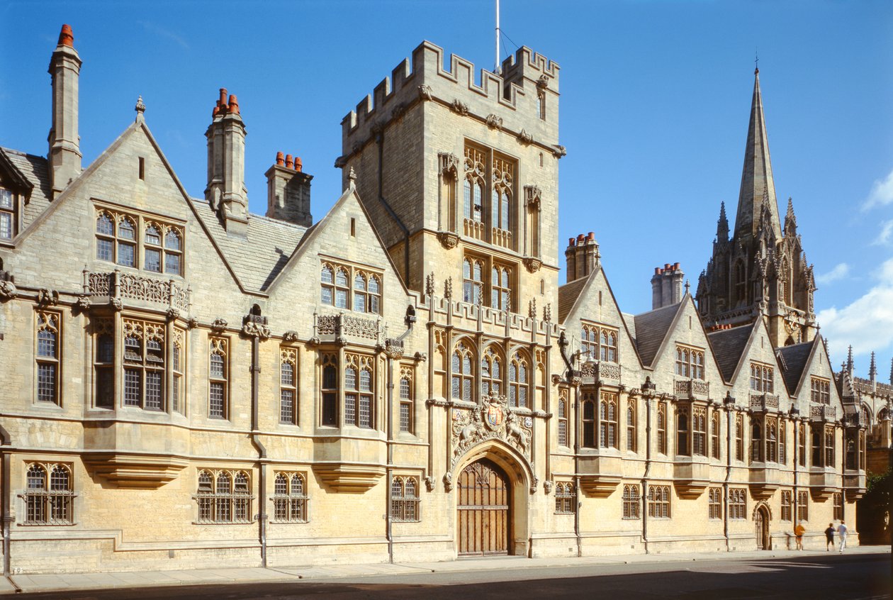 Brasenose College, Oxford door Unbekannt Unbekannt