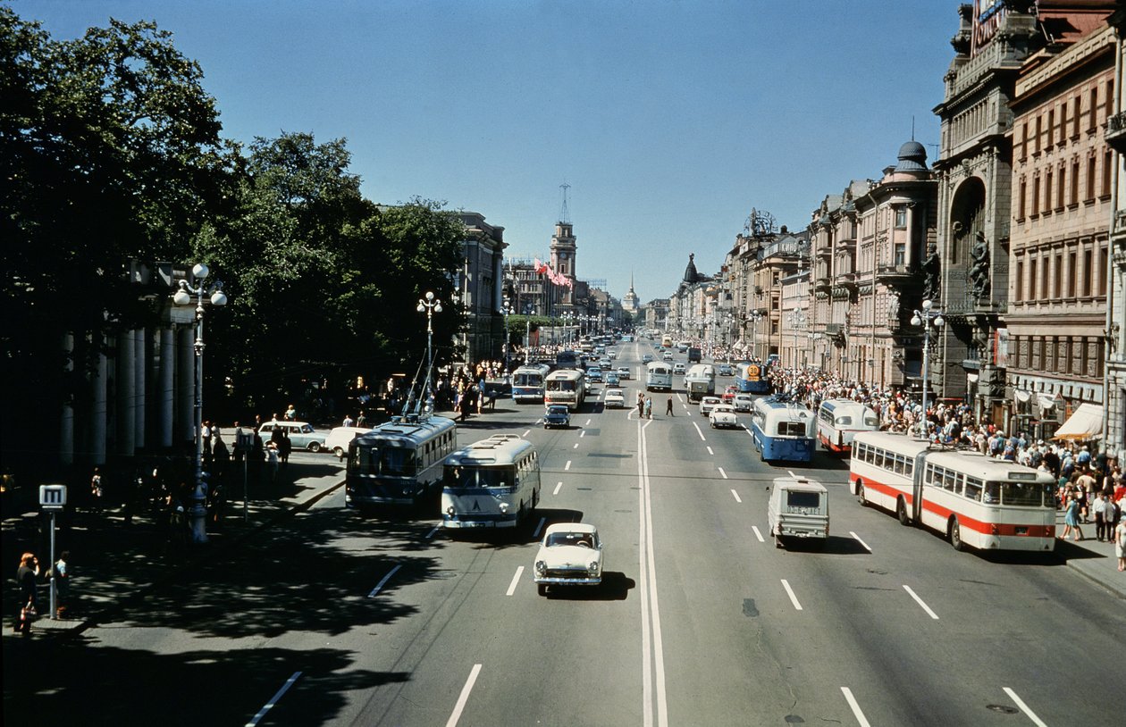 Nevsky Prospekt door Unbekannt Unbekannt