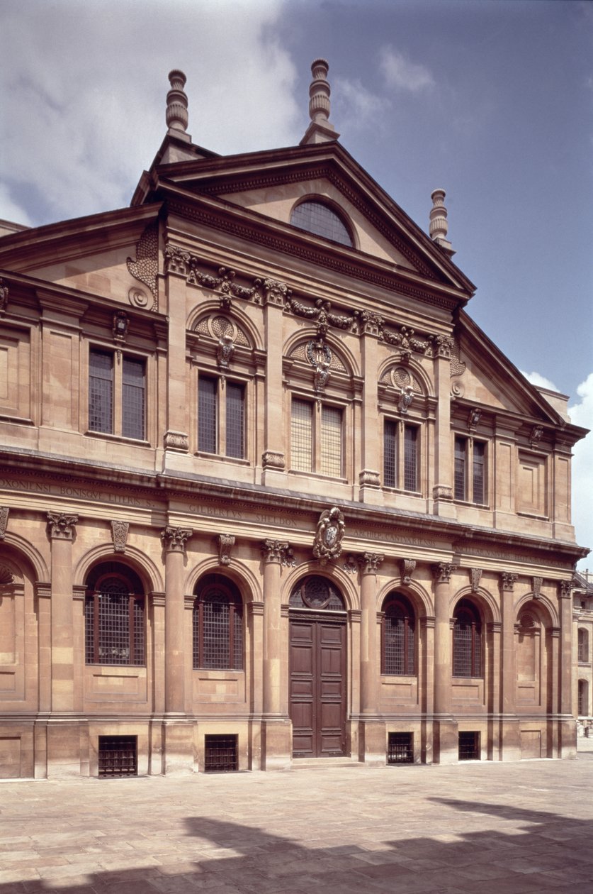 Sheldonian Theater, Oxford door Unbekannt Unbekannt