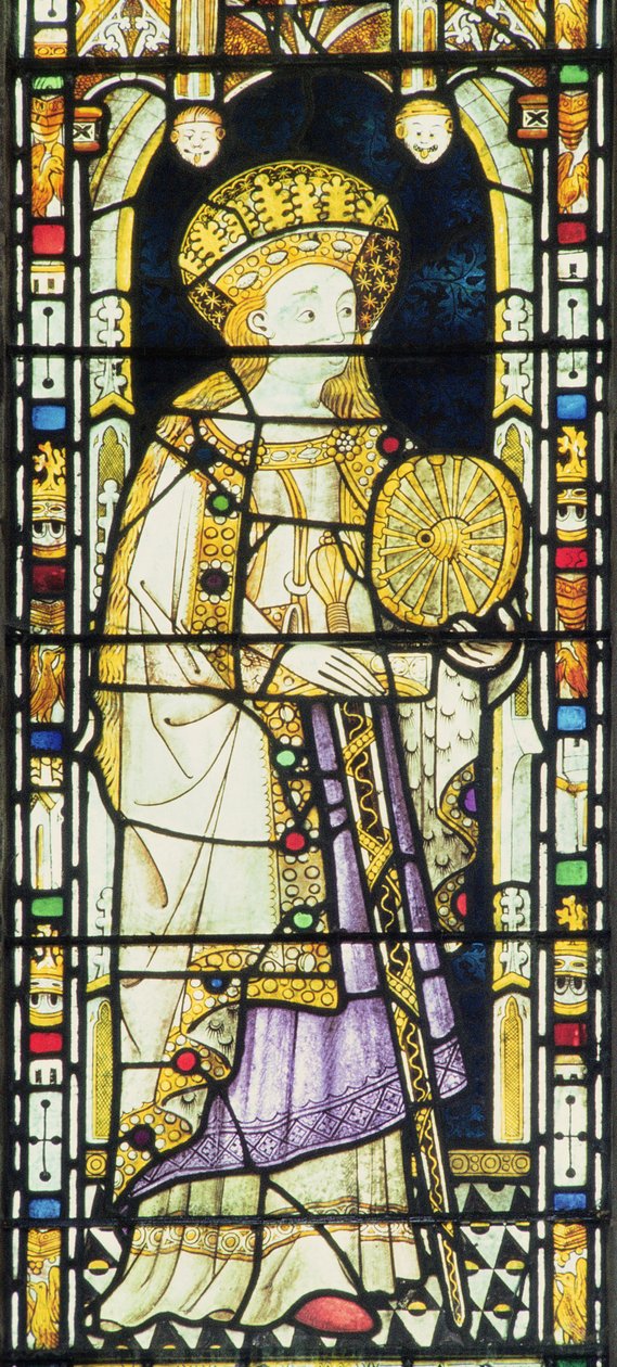 St. Catherine, Brits, 15e eeuw door Unbekannt Unbekannt
