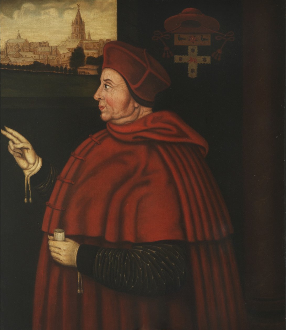 Kardinaal Thomas Wolsey door Unbekannt Unbekannt