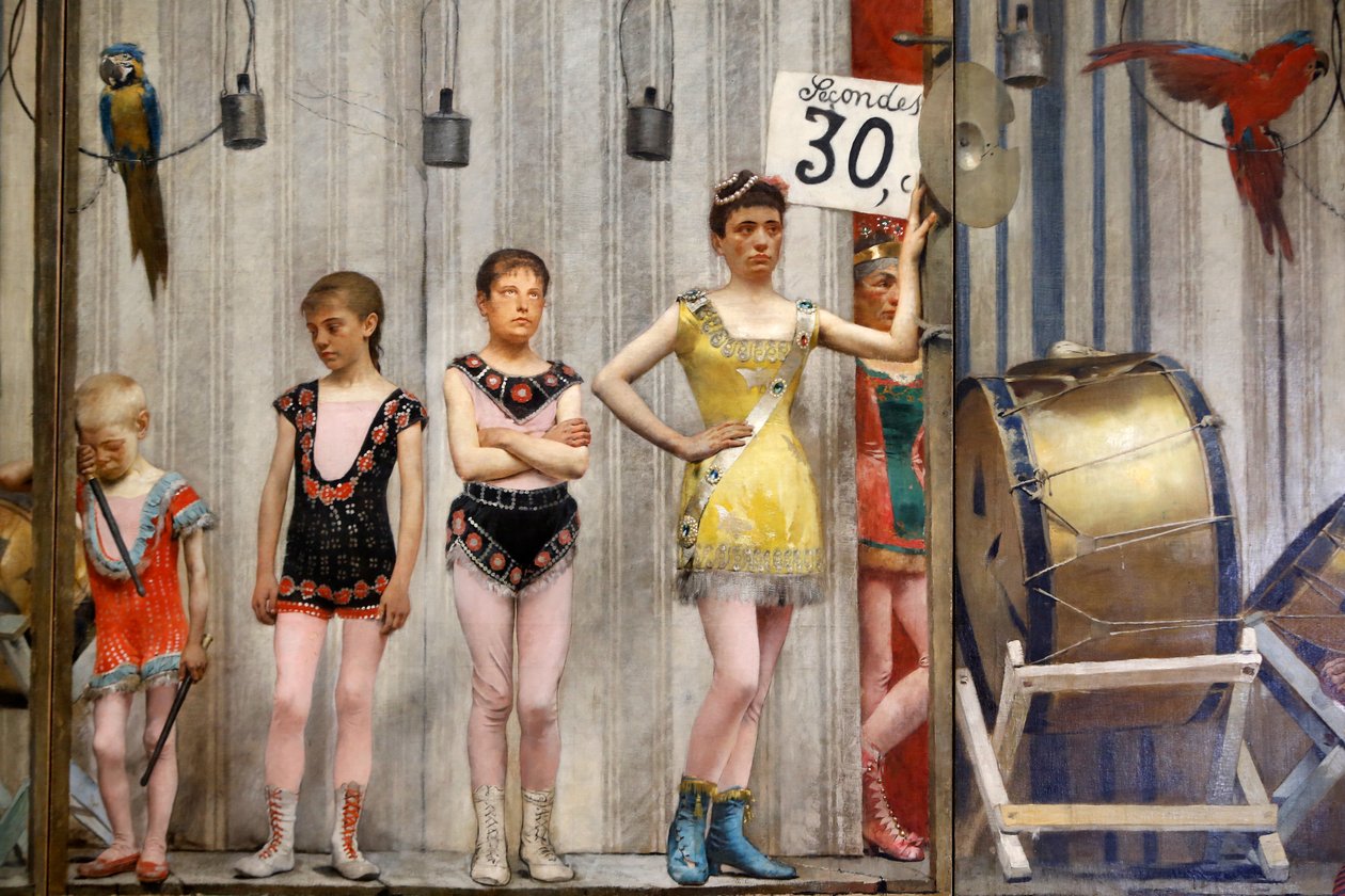 Fernand Pelez, Grimaces et misères - Les Saltimbanques door Unbekannt Unbekannt