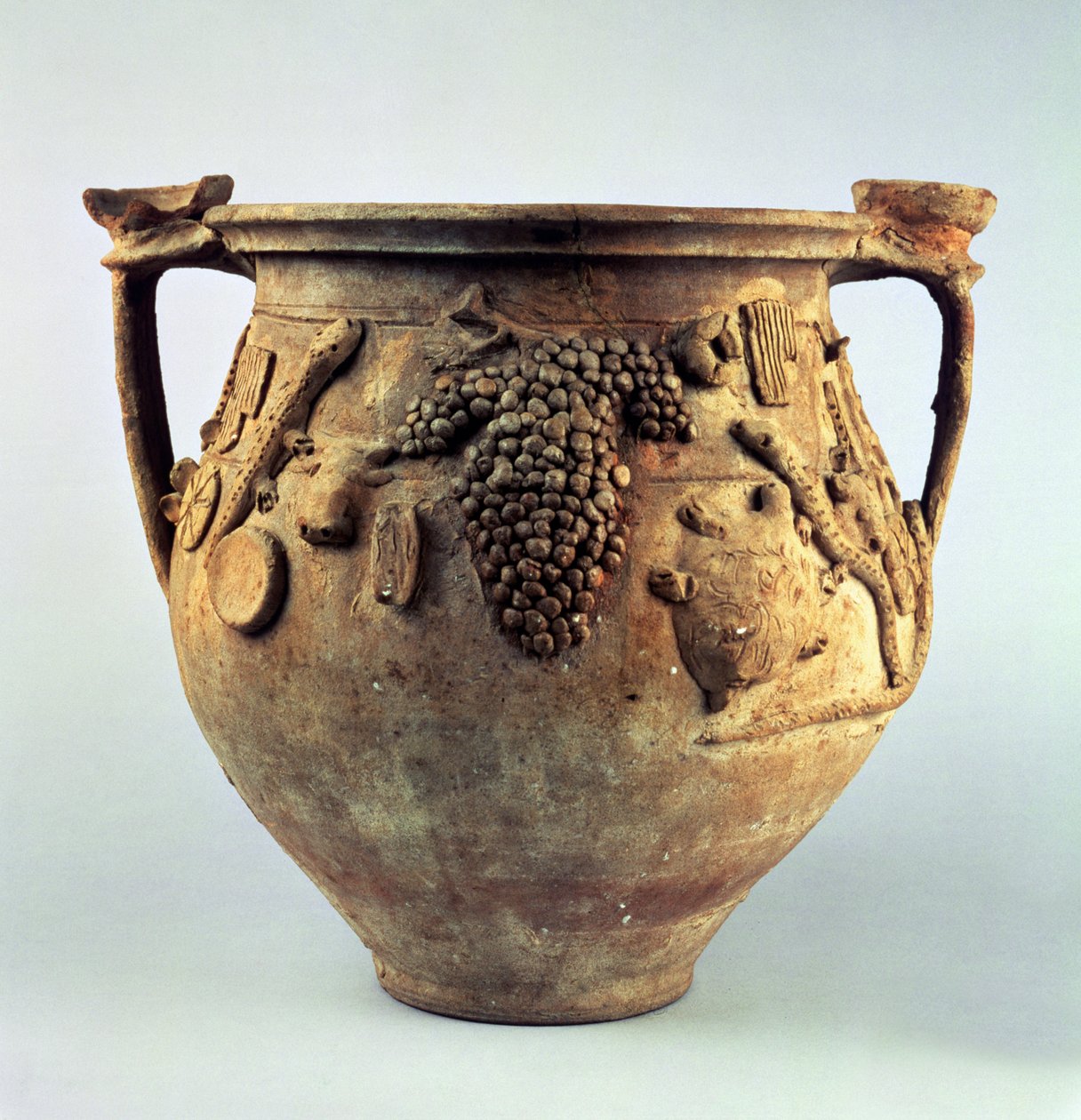 "Magische" vaas, uit het huis van Sestilius Pyrricus, Pompeii, 1e eeuw na Chr. door Unbekannt Unbekannt