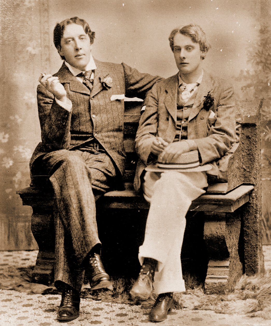 Oscar Wilde en Lord Alfred Douglas, 1894 door Unbekannt Unbekannt