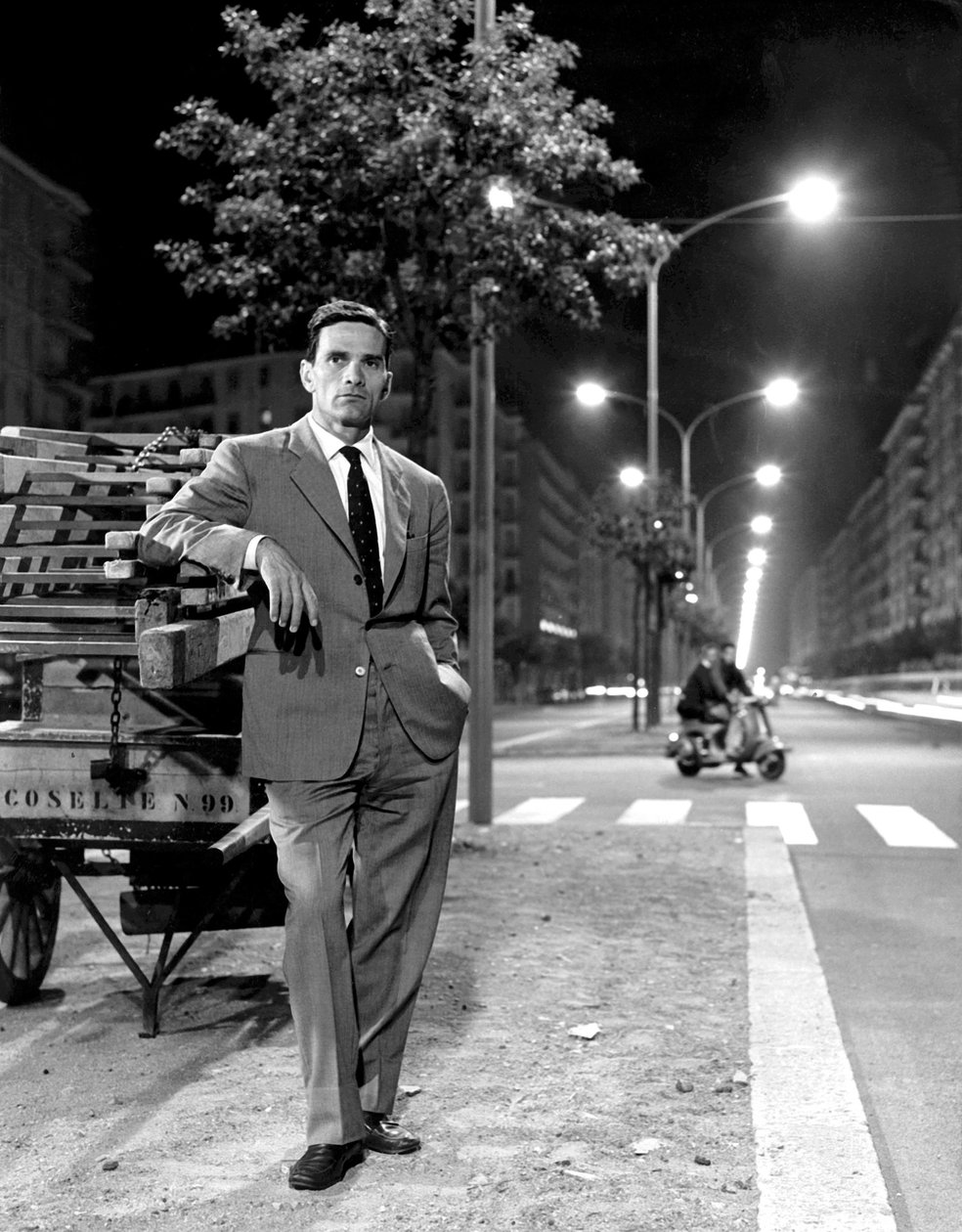 Pier Paolo Pasolini in Rome, juli 1960 door Unbekannt Unbekannt
